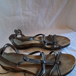 Brown Strappy Sandals Size 10